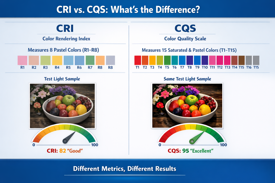 CRI vs. CQS – Understanding and Selecting the Standard